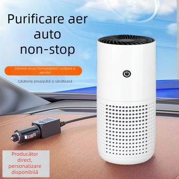 Purificator de aer auto E260 — ABS+PC, alimentare USB, 5V, 2W