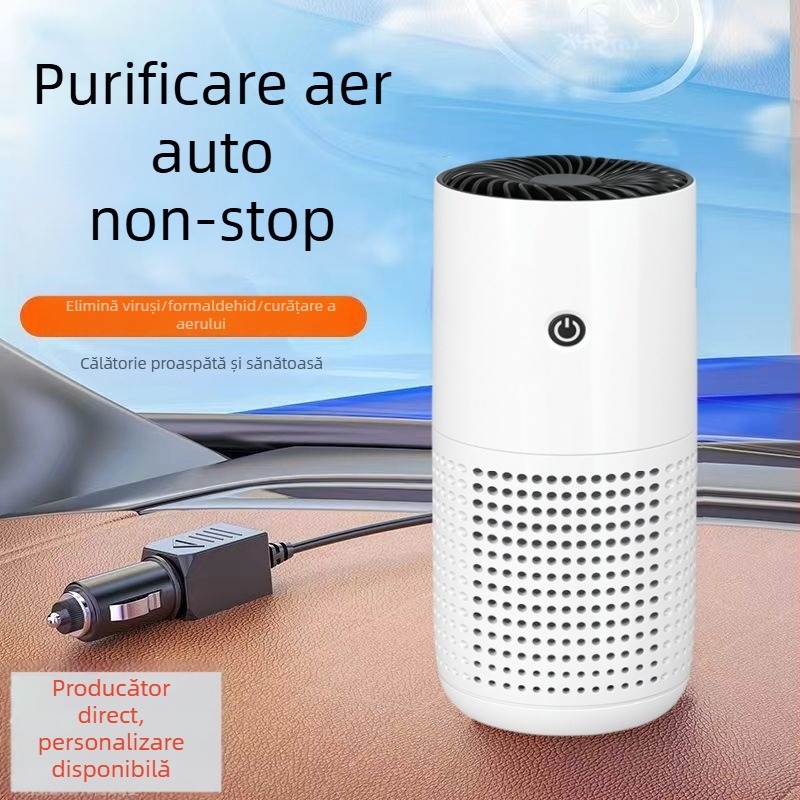 Purificator de aer auto E260 — ABS+PC, alimentare USB, 5V, 2W