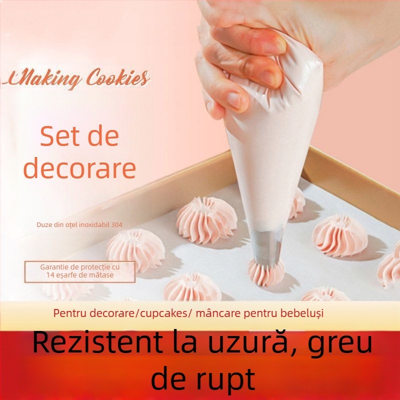 Pungi de piping de unică folosință pentru decorare, cofetărie și latte art | Fără marcă 8965431 | Stil modern minimalist