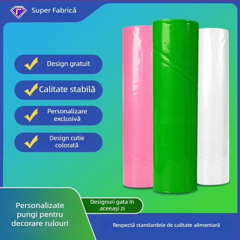 Pungă de decorare LDPE pentru decorarea torturilor, 50 buc./rolă, brand Yulong