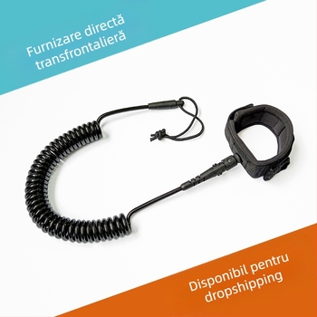 Leash de picior pentru SUP – elastic, retractabil, de siguranță (TPU)