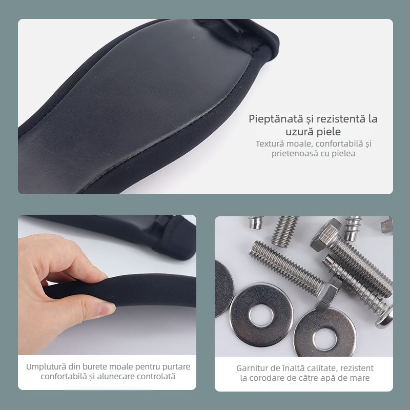 Accesorii de surf: manșete pentru hidrofoil, curele antiderapante groase, construcție din nylon, Weaver