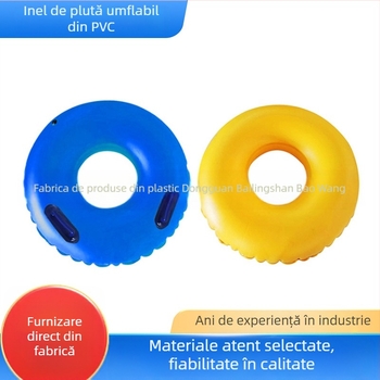 Inel gonflabil de înot pentru distracții în apă — PVC, robust și rezistent la uzură, potrivit pentru înot, rafting în parcuri acvatice, vârsta 15–35 ani