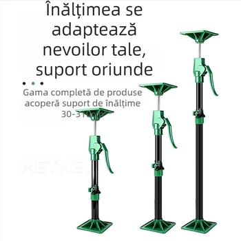 Langrui tijă de susținere telescopică din plastic pentru montajul dulapului de perete