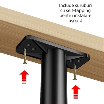 Cadru de susținere a plăcii de pat ZCJ – plastic rezistent la uzură, capacitate de încărcare 500 kg, design modern minimalist