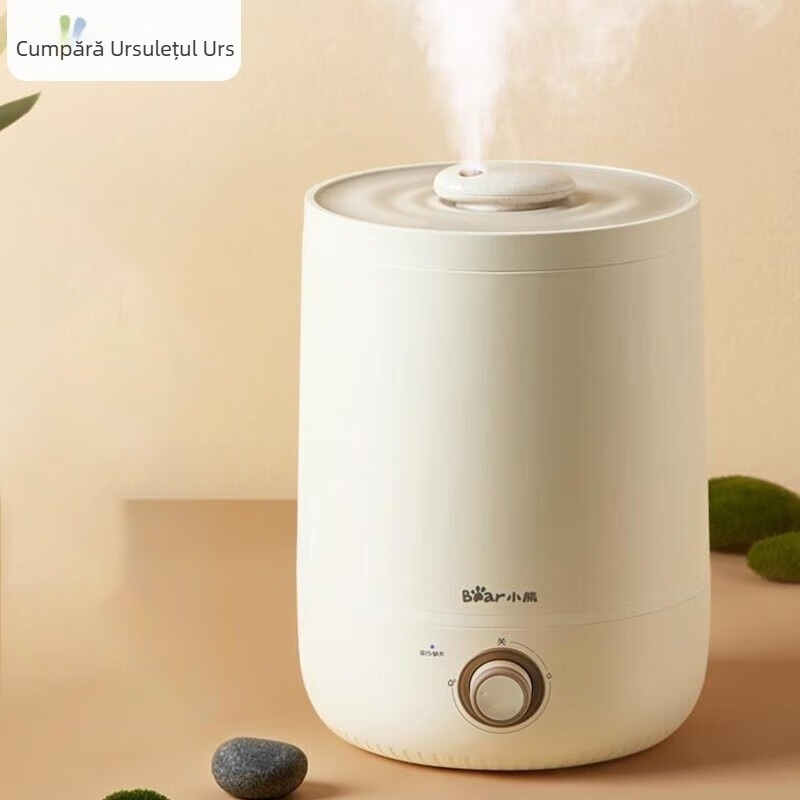 Bear Umidificator de aer cu sterilizare, rezervor 4.1–6 L, pentru 21–30 m², 25 W, zgomot 36–45 dB