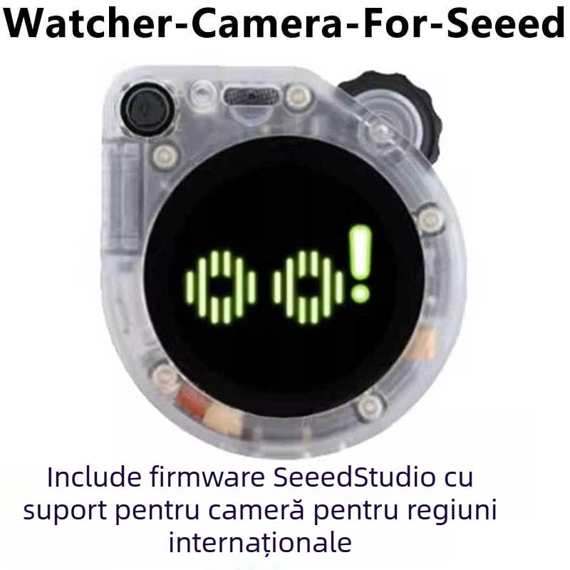 Modul AI de viziune SenseCAP Watcher Xiaozhi cu asistent vocal inteligent