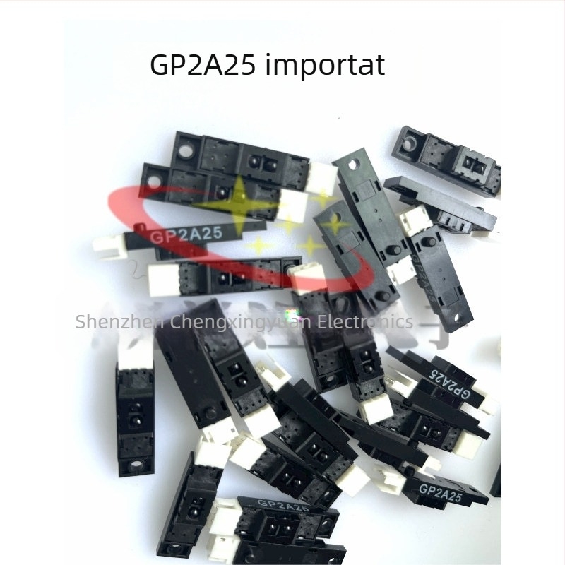 Senzor fotoelectric GP2A25, mod reflexiv, distanță de detecție 10 mm, timp de reacție 2 ms, tensiune de intrare 5 V