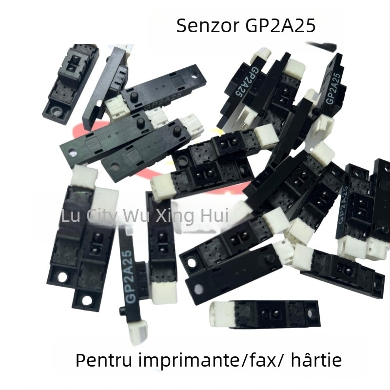 Senzor fotoelectric GP2A25, mod reflexiv, distanță de detecție 10 mm, timp de reacție 2 ms, tensiune de intrare 5 V