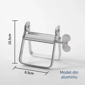 Presor manual din metal pentru pastă de dinți – unealtă portabilă pentru pastă de dinți și pastă de păr vopsitoare