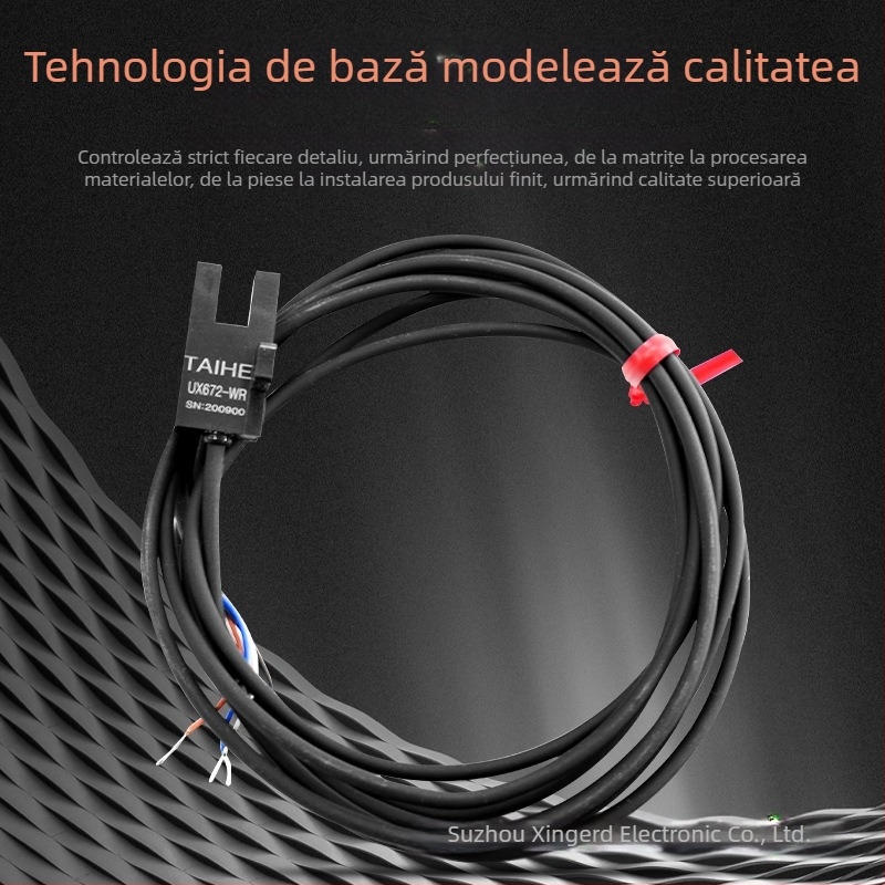 Comutator fotoelectric tip U cu canelură UX670-WR/UX671/UX672/UX674A-WR cu senzor cablat