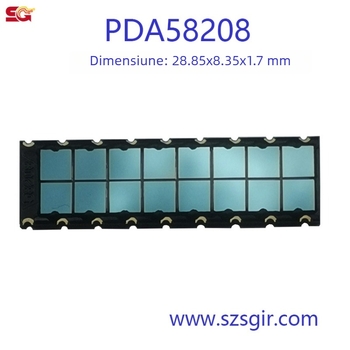 Shuguan PDA serie, matrice de diode fotosensibile, 16 canale, PDA58208, configurație 2×8, senzor fotodiodă din siliciu