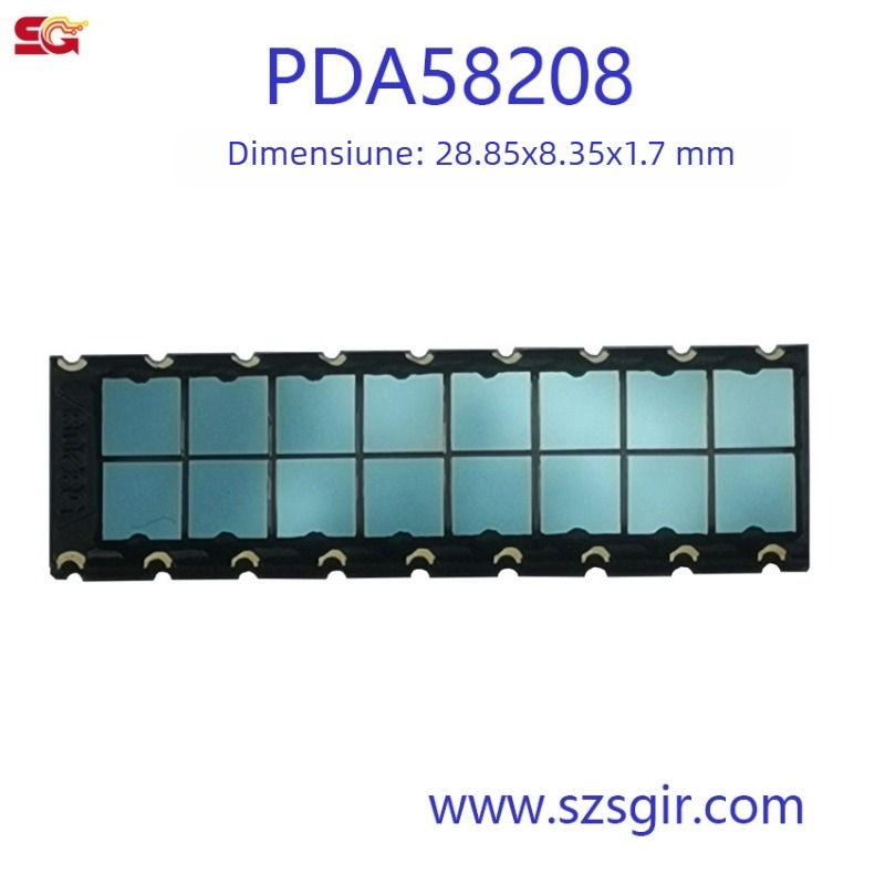 Shuguan PDA serie, matrice de diode fotosensibile, 16 canale, PDA58208, configurație 2×8, senzor fotodiodă din siliciu