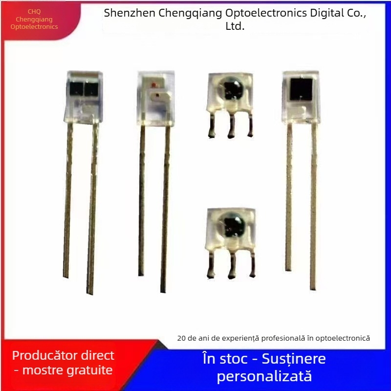 Senzor de oxigen din sânge pentru vârful degetului – infraroșu apropiat 660–905 nm, multi-canal, cale opticǎ prin traseu extern, puls unic