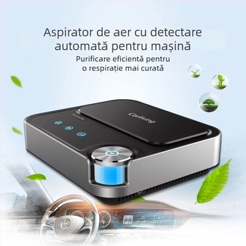 Purificator de aer auto, model Q8, putere 6W, tensiune 12V, concentrație de ioni negativ 2000