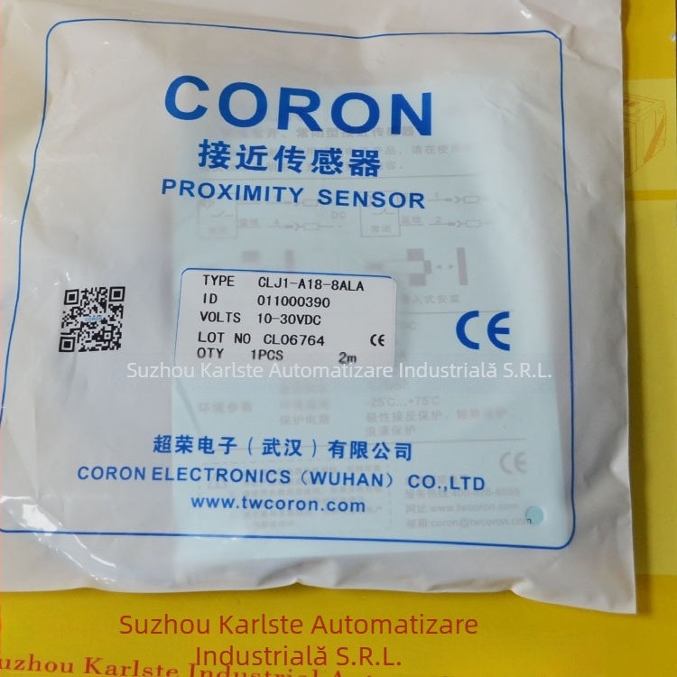 Senzor de proximitate cilindric, seria CLJ1-A18-8ALA, CORON