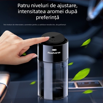 Difuzor inteligent pentru mașină și purificator de aer – ioni negativi, model 1, alimentare prin brichetă