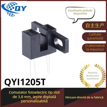 Comutator fotoelectric tip canal, montaj fix, senzor infraroșu, Everlight ITR20005-F, model QYI1205T