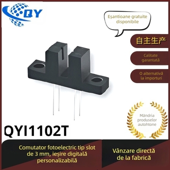 Comutator fotoelectric tip canal, montaj fix, senzor infraroșu, Everlight ITR20005-F, model QYI1205T