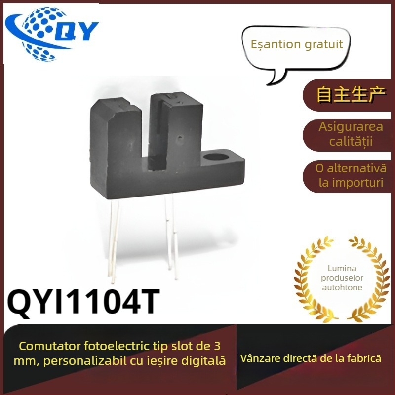 Comutator fotoelectric tip canal, montaj fix, senzor infraroșu, Everlight ITR20005-F, model QYI1205T