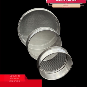 Sivă ultrafină pentru făină; oțel inoxidabil 304; potrivită pentru susan, orez, pulberi medicamentoase și filtrare în acvariu