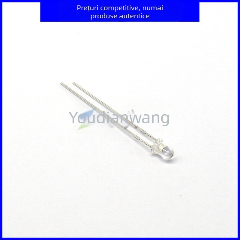 LEN LTR-4206 tubă receptor infraroșu, lungime de undă 940 nm, lățime de linie 1, pachet de 1000 bucăți, DIP2 ambalaj.