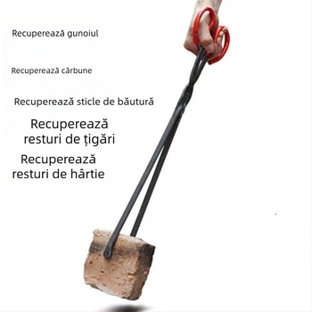 Clește lung pentru cărbune, ustensilă de bucătărie, stil modern minimalist, categorie Bucătărie, marcă Altă, import Nu