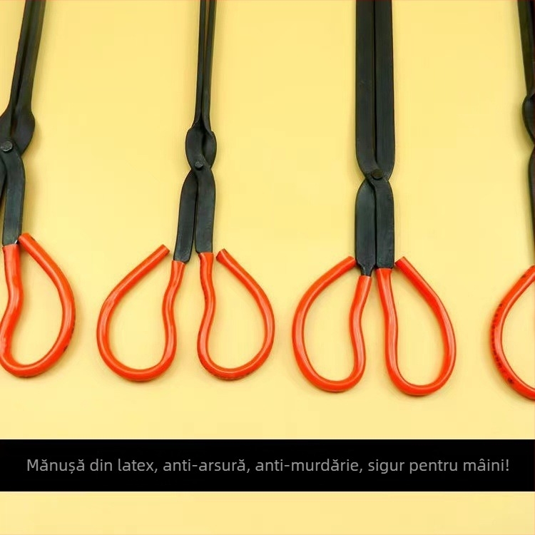 Clește lung pentru cărbune, ustensilă de bucătărie, stil modern minimalist, categorie Bucătărie, marcă Altă, import Nu