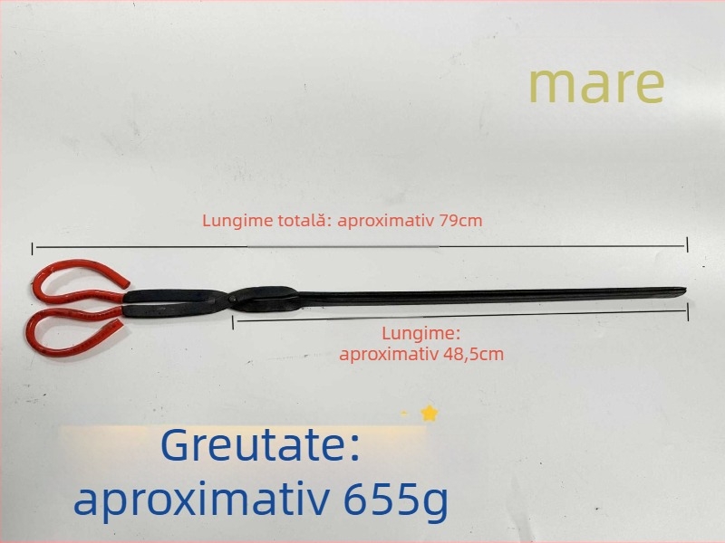 Clește lung pentru cărbune, ustensilă de bucătărie, stil modern minimalist, categorie Bucătărie, marcă Altă, import Nu