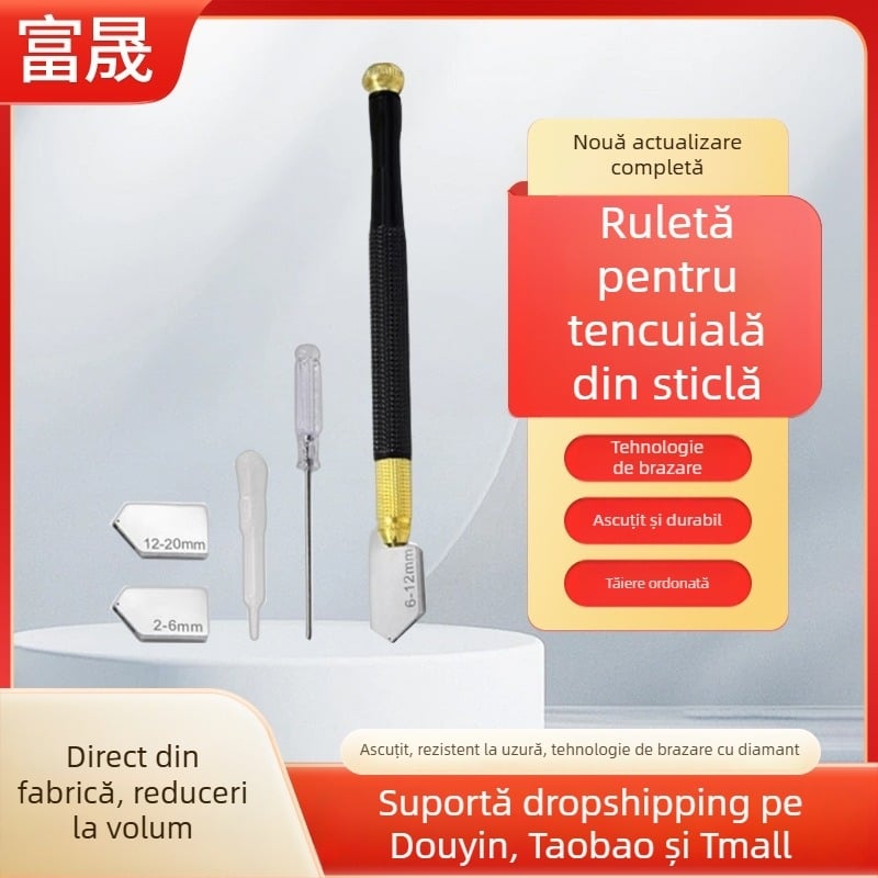 Tăietor cu role pentru sticlă și plăci ceramice