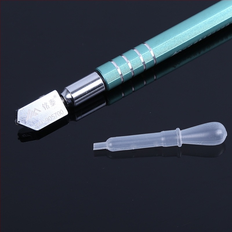 Cuțit obișnuit pentru sticlă, Mingtai, modelul 002, grosime de tăiere 6-12 mm, potrivit pentru plăci din sticlă și oglinzi