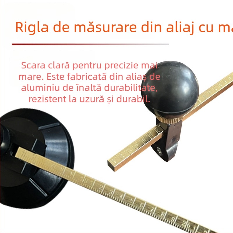 Changshunda decupator circular pentru sticlă cu șase roți, profesional