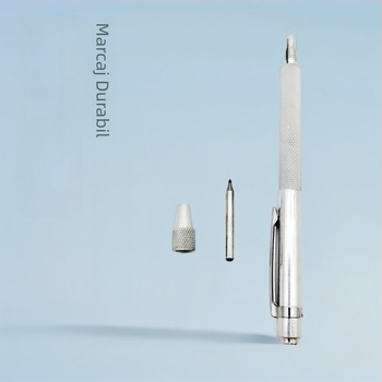 Marker din aluminiu în stil american pentru marcare și gravură cu diamant, instrument de trasare pe sticlă, finisaj electroplacat pentru procesarea ceramică