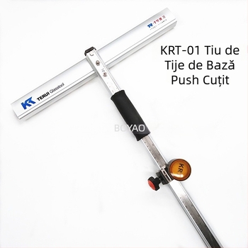 Cuțit de împins pentru sticlă, model Roller Glass Knife, grosimea de tăiere 3–20 mm