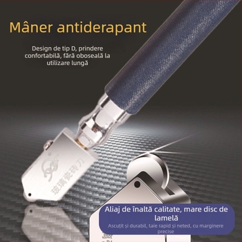 Cuțit de tăiere pentru plăci și sticlă, lamă circulară manuală — Yanfeng AuHUN, personalizare disponibilă, galvanoplastie, greutate 0,07 kg