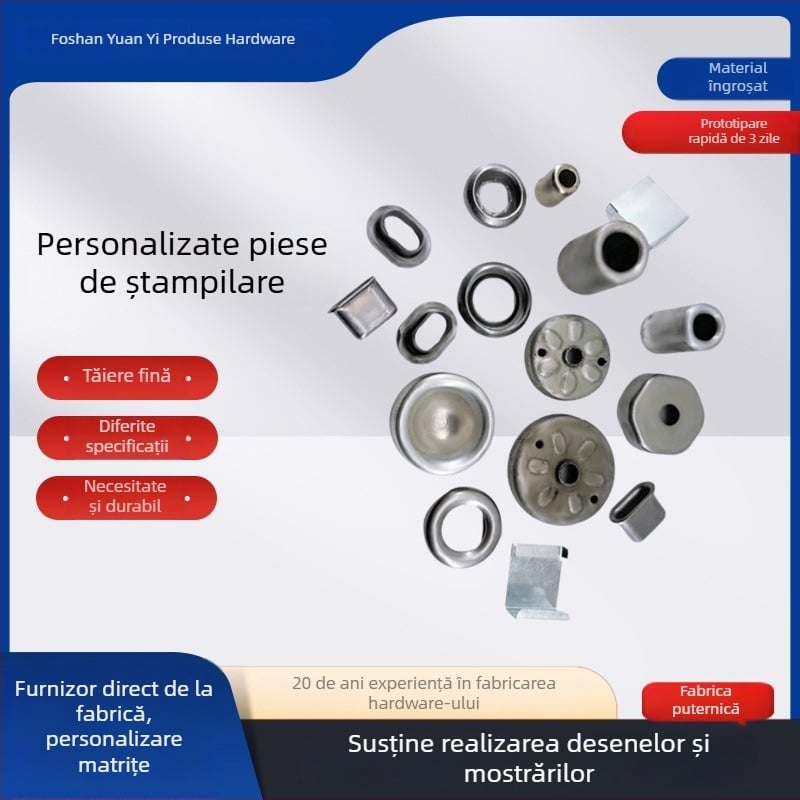 Piese personalizate de ștampilare din metal | Deschidere matriță în procesare | Utilizare generală