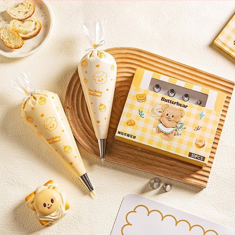 Set de pungă pentru decorare cu duze pentru cofetărie — material PE, calitate alimentară, Modern Housewife