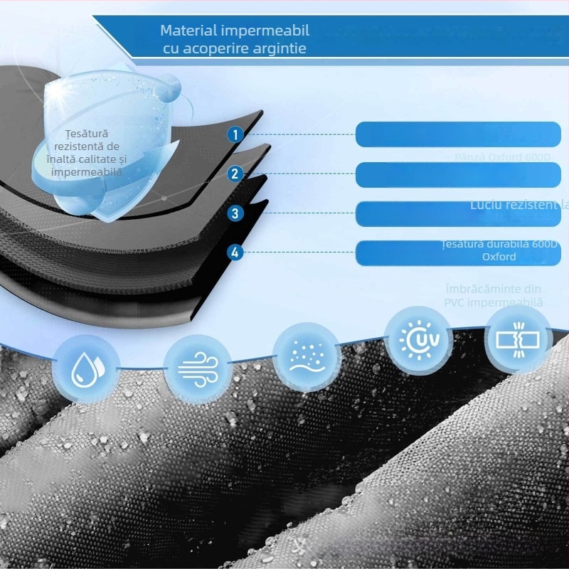 Capac de difuzor pentru navă – material Oxford, A088, procesare personalizată, stil simplu