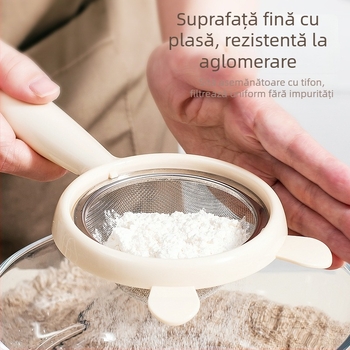 Sivă de făină din oțel inoxidabil 304 – sită de bucătărie pentru coacere, design modern minimalist