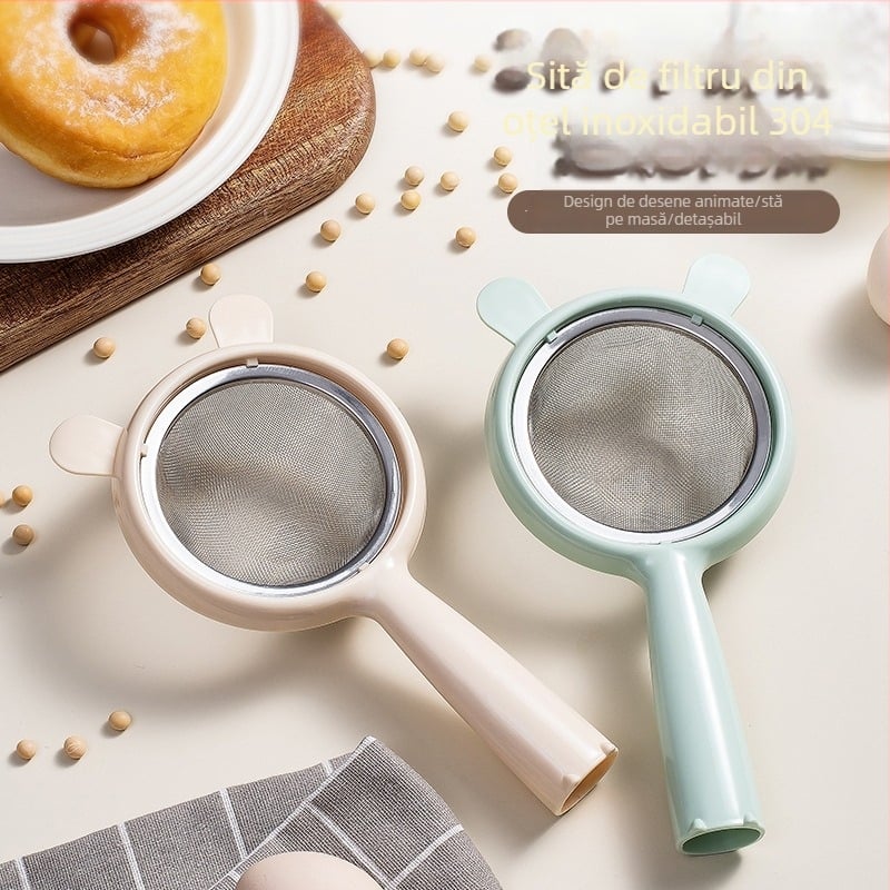 Sivă de făină din oțel inoxidabil 304 – sită de bucătărie pentru coacere, design modern minimalist
