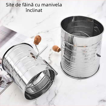 Sită de făină, semi-automat manual, cu design oblic, Junlin, origine Yangjiang, stil simplitate modernă