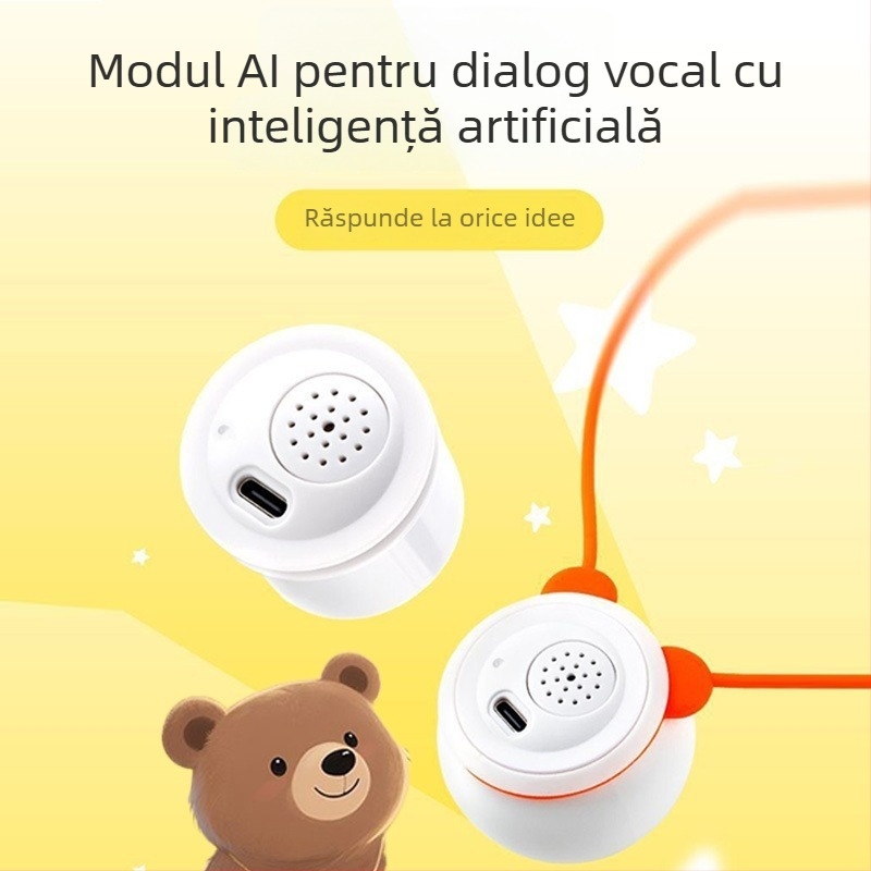 Modul de mișcare AI – model OpenAI încorporat; trezire vocală; dialog inteligent; aplicație Bluetooth; material PP
