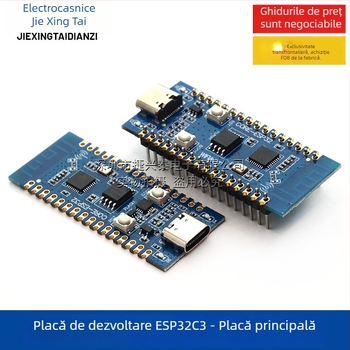 Placă de dezvoltare ESP32-C3 – placă centrală pentru verificarea funcționalității cipului ESP32-C3, modul WiFi de 2,4 GHz și Bluetooth