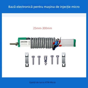 Senzor de deplasare liniară cu tijă de tragere, riglă digitală micro pentru seria KTM a mașinilor de turnare prin injecție