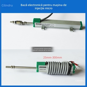 Senzor de deplasare liniară cu tijă de tragere, riglă digitală micro pentru seria KTM a mașinilor de turnare prin injecție
