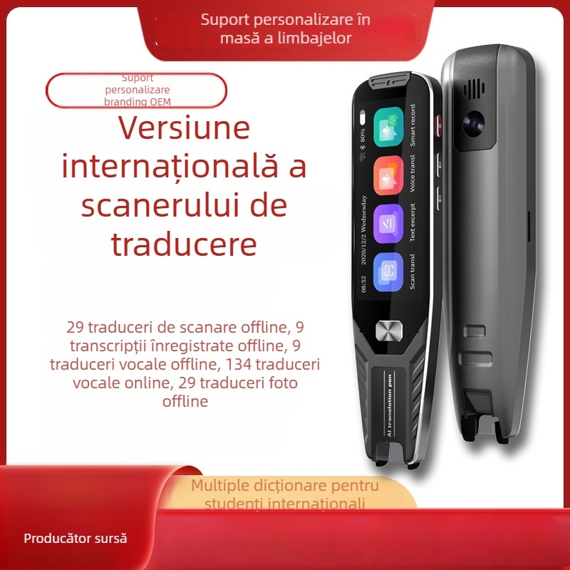Penă de traducere – Multilingvă, Traducere din imagine și Offline, Traducere cu un singur clic, Android OS
