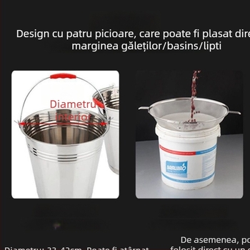 Ruisheng separator de ulei, strecurător cu plasă fină pentru lapte de soia, sită rotundă
