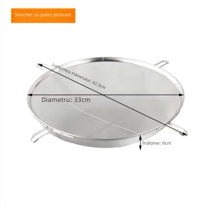 Ruisheng separator de ulei, strecurător cu plasă fină pentru lapte de soia, sită rotundă