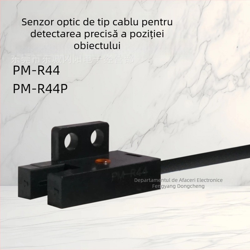 Senzor fotoelectric PM-R44, montaj pe partea dreaptă, seria PM, răspuns de 1 kHz