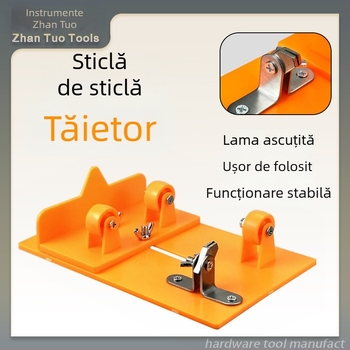 Tăietor pentru sticle de sticlă – DIY, instrument multifuncțional de tăiere a sticlei
